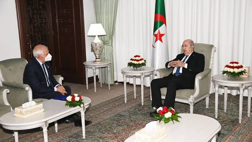 President of Republic receives EU High Representative for Foreign Affairs and Security Policy.